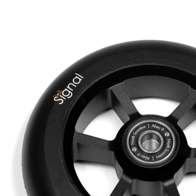 North Scooters Signal Pro Scooter Wheels 2-Pack (110mm|Matte Black)