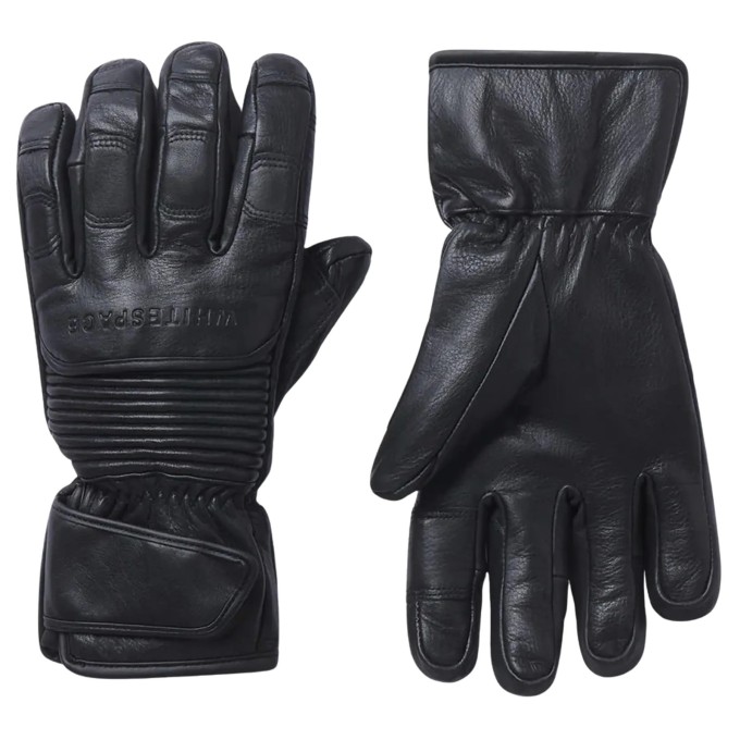 Whitespace Leather Gloves (L/XL|Black)