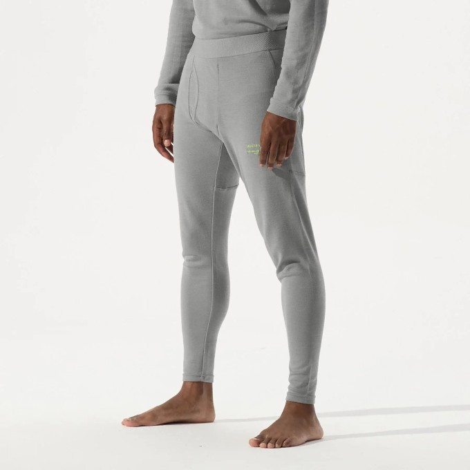 Whitespace Mens Merino Baselayer Pants (XL|Rock Ridge)