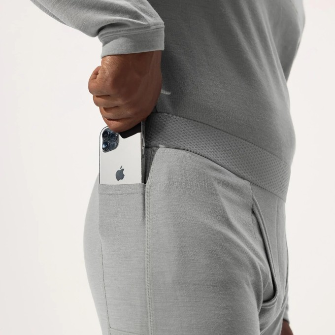 Whitespace Mens Merino Baselayer Pants (XXL|Rock Ridge)