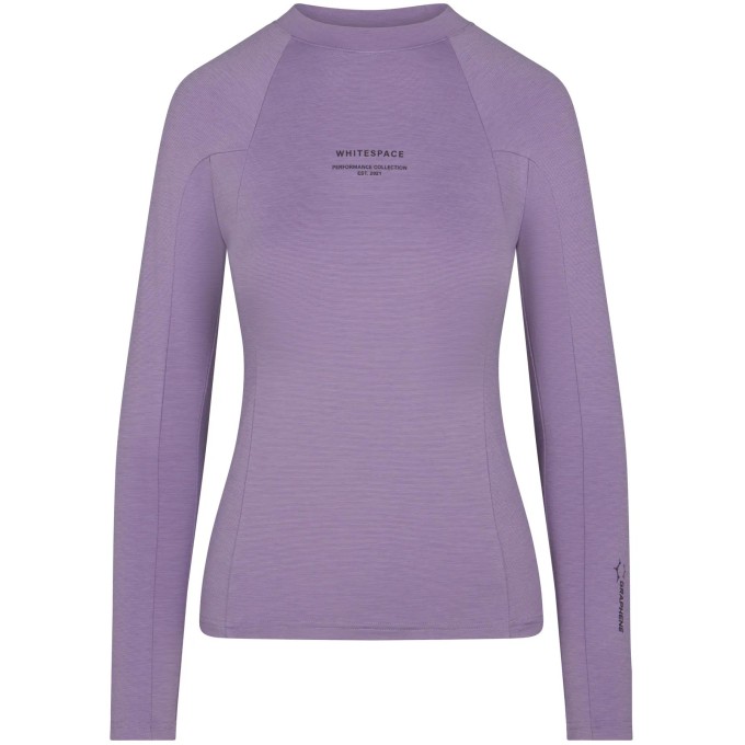 Whitespace Womens Graphene Crew Neck Baselayer (L|Sand Verbena)
