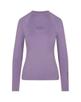Whitespace Womens Graphene Crew Neck Baselayer (XL|Sand Verbena)