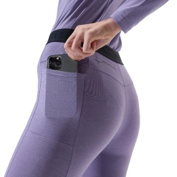 Whitespace Womens Graphene Base Pants (L|Sand Verbena)