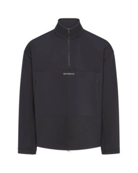 Whitespace Quarter Zip Soft Shell Midlayer (S|Phantom)