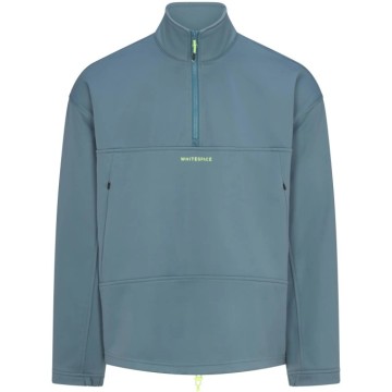 Whitespace Quarter Zip Soft Shell Midlayer (M|Goblin Blue)