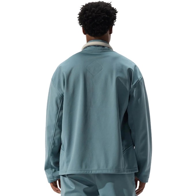 Whitespace Quarter Zip Soft Shell Midlayer (M|Goblin Blue)