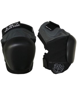 187 Killer Pads Derby Pro Knee Térdvédők cserélhető betétekkel (Fekete/Fekete)