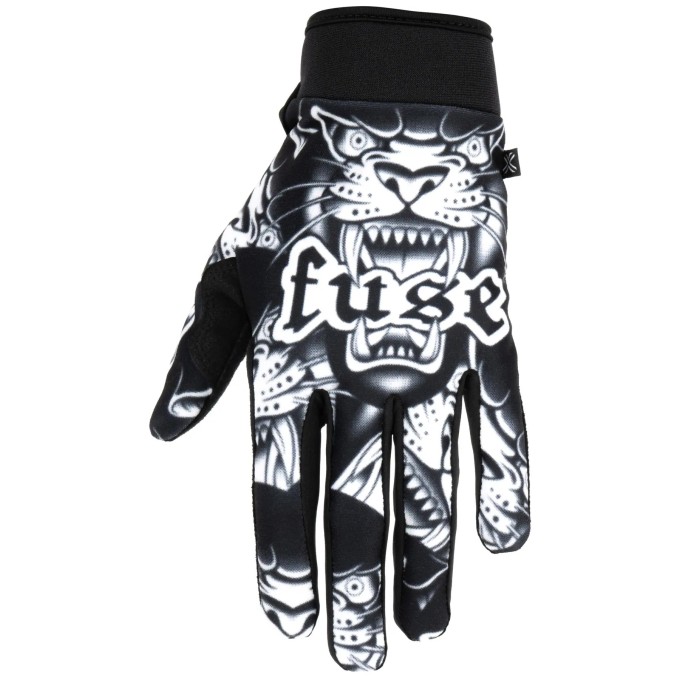 Fuse Alpha BMX Gloves (S|Jaguar White)