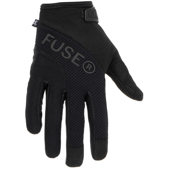 Fuse Echo BMX Gloves (L|Black)