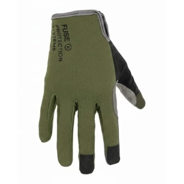 Fuse Stealth Slim BMX Gloves (M|Olive)