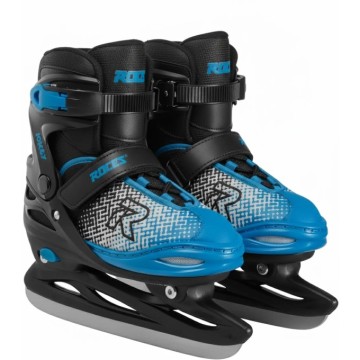 Roces Jokey Ice X Kids Ice Skates (Black/Astro Blue|26-29)