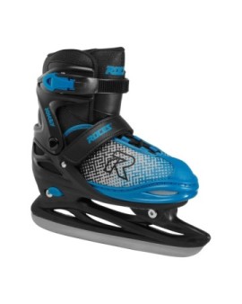 Roces Jokey Ice X Kids Ice Skates (Black/Astro Blue|30-33)