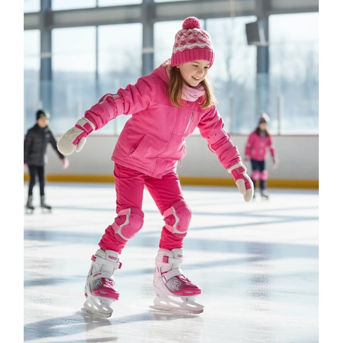 Roces Jokey Ice X Girls Ice Skates (White|34-37)