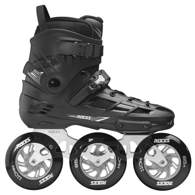 Roces EGO 3x110 TIF fekete görkorcsolya | 110 mm urban freestyle