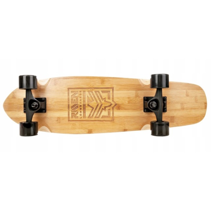 Raven Trevix longboard 72cm – ABEC9, bambusz deck, 78A kerekek