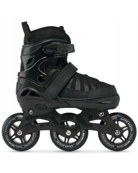 Raven Oxen BIG WHEELS 3 kerekű görkorcsolya fekete