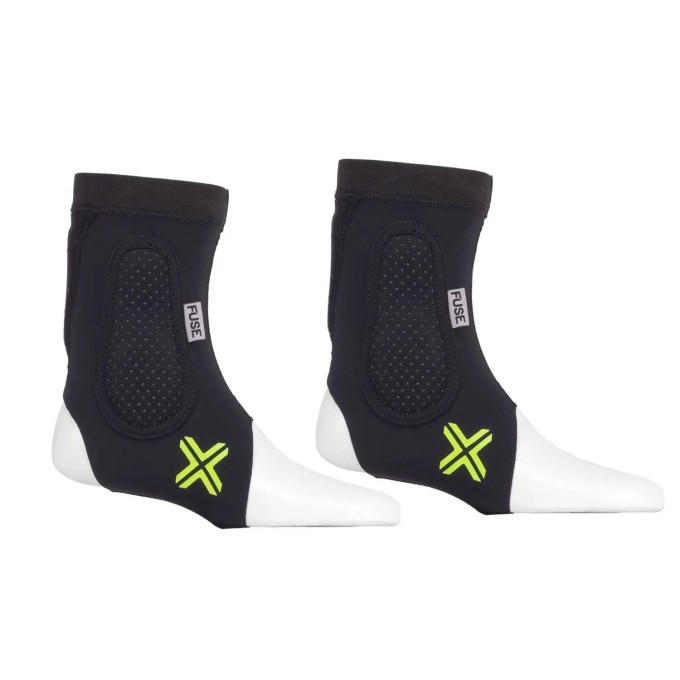 Fuse Omega Pro Ankle Guard 2-Pack (M-L|Black/Neon Yellow)