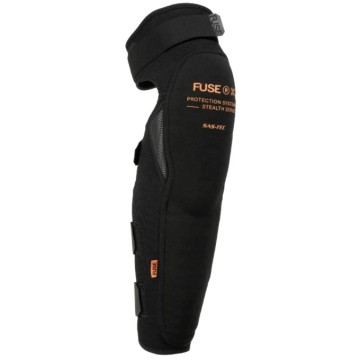 Fuse Stealth Knee/Shin Pad Combo (Kids XS-S|Black)