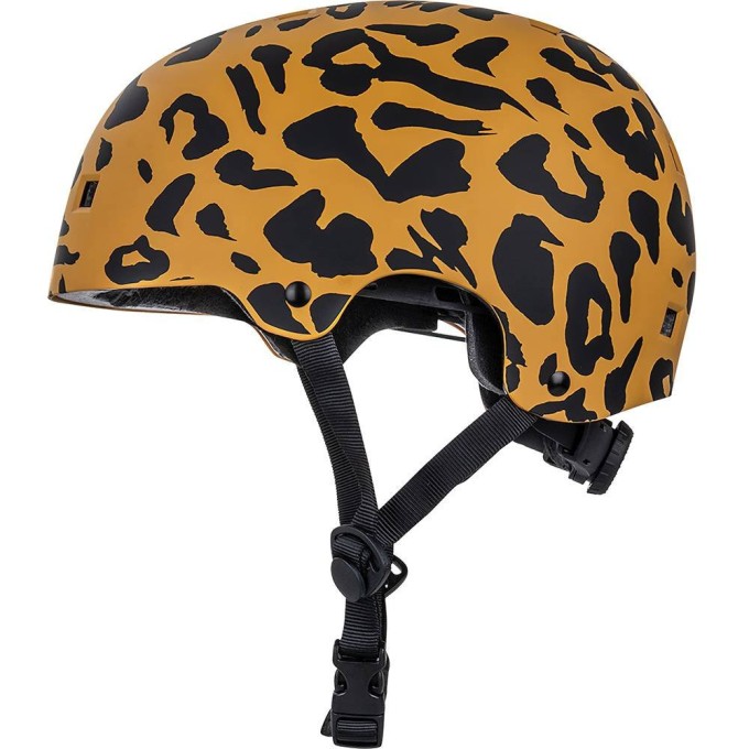 Helmet NKX Brain Saver Leopard -In Stock!