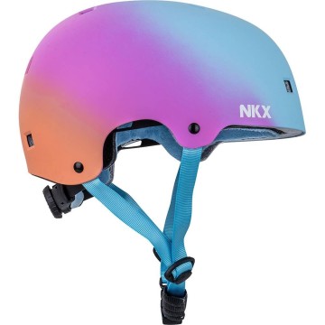 Helmet NKX Brain Saver Rainbow Fade -In Stock!