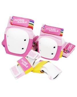FlyingEagle Valiant Kids Protective Pads Set (S|Pink)