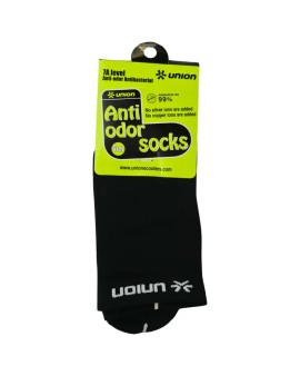 Union Anti Odor rolleres zokni, fekete