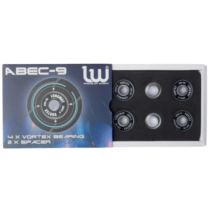 Longway Vortex Scooter Bearings 4-Pack (Abec 9)