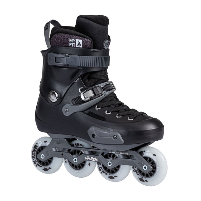 Powerslide Zoom Pro Black 80 – városi görkorcsolya, 4 × 80 mm