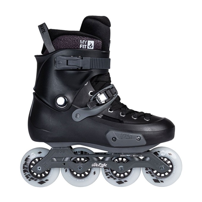 Powerslide Zoom Pro Black 80 – városi görkorcsolya, 4 × 80 mm