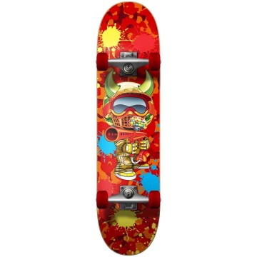 Speed Demons Paintballer Complete Skateboard (7.5"|Red)