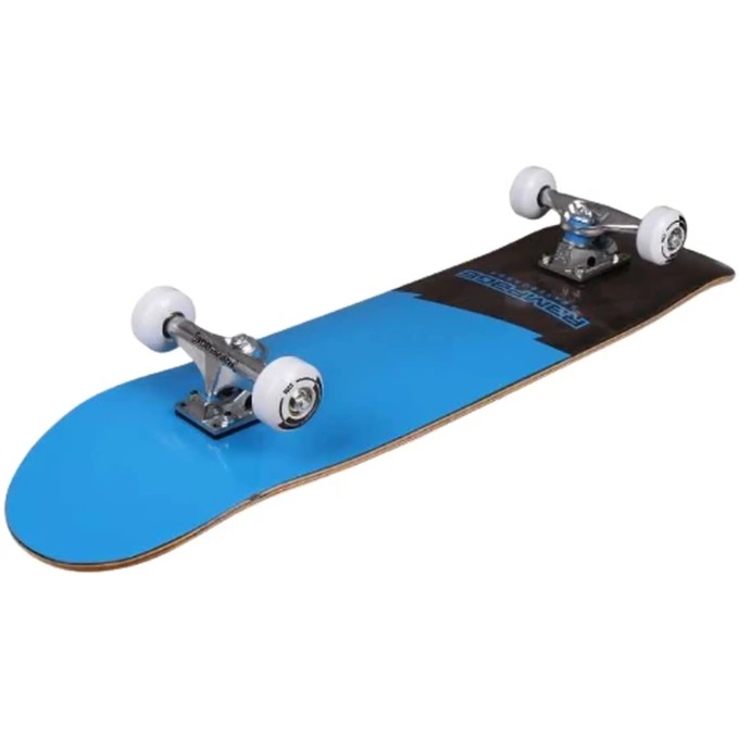 Rampage Plain Third Complete Skateboard (7.75"|Blue)