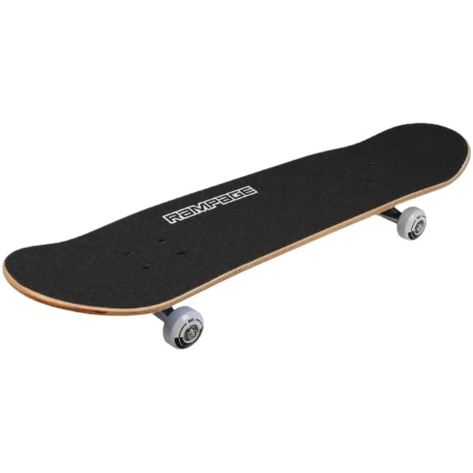 Rampage Plain Third Complete Skateboard (7.75"|Blue)