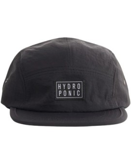 Hydroponic Flint 5-Panel Cap (Black)