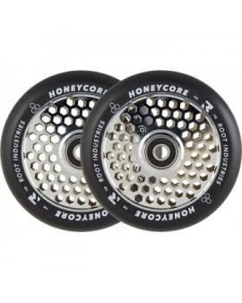 Root Honeycore Black 110mm 2-pack Pro Scooter Wheels (110mm|Mirror)