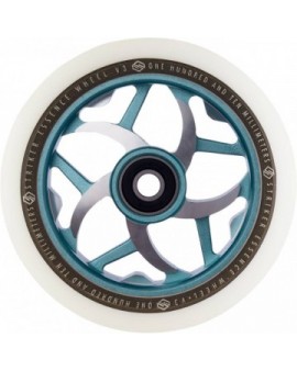 Striker Essence V3 White Pro Scooter Wheel (110mm|Teal)