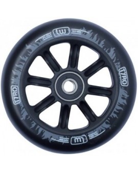 Longway Tyro Nylon Core Pro Scooter Wheel (100mm|Black/White Flame)