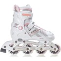 Állítható görkorcsolya Raven Pulse White/Pink 2 az 1-ben