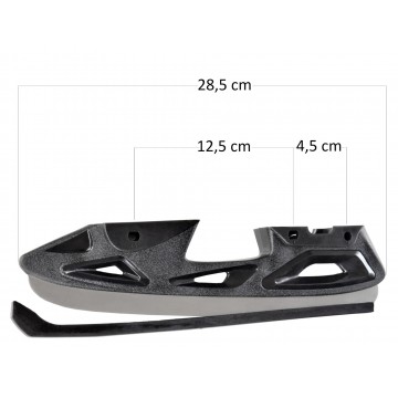 Hoki pengék korcsolyához Raven Pulse Black - Raktáron!