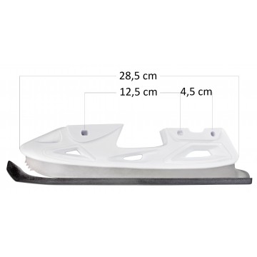 Pengék korcsolyákhoz Raven Pulse White - Raktáron!