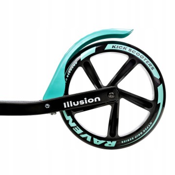 Folding Scooter Raven Illusion 200mm with bottle holder and bell