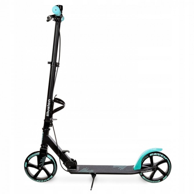 Folding Scooter Raven Illusion 200mm with bottle holder and bell