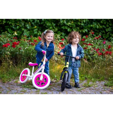 Ultralightweight Balance Bike Croxer Cadea Black/Mint