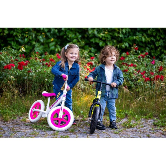 Ultralightweight Balance Bike Croxer Cadea Black/Mint