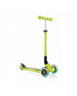 Globber Scooter Light lime green Primo Foldable Lights